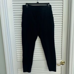 Spanx Black Scuba Leggings